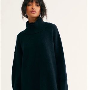 Free People Afterglow Mock Neck Sweater